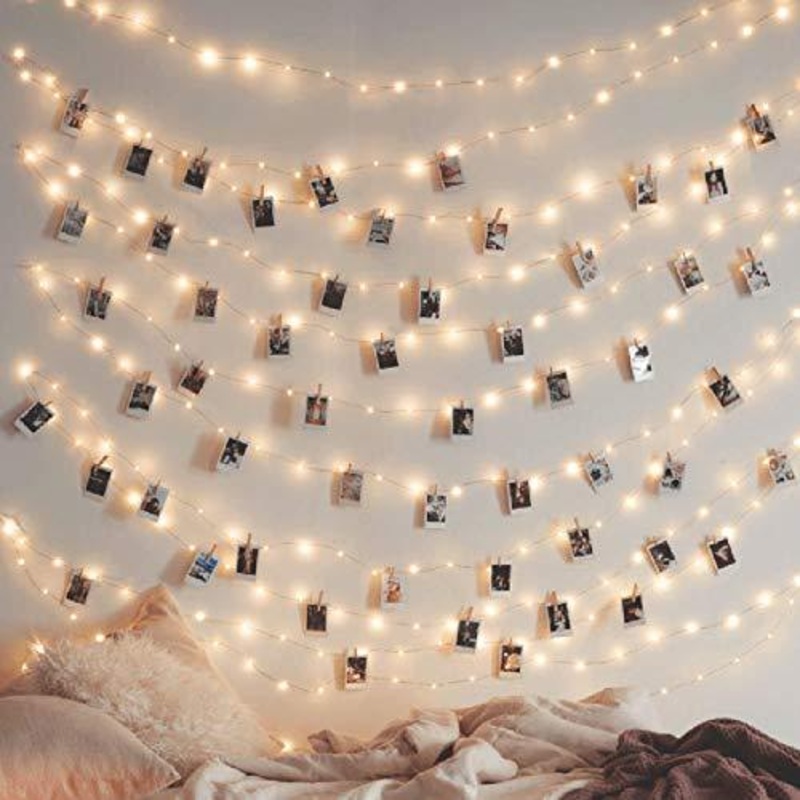 200 LED 66 FT Copper String Lights Fairy String Lights 8 Modes LED String Lights