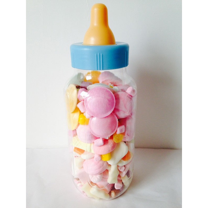 Blue Baby's Bottle: Guess How Many Sweets Game (Filled)
