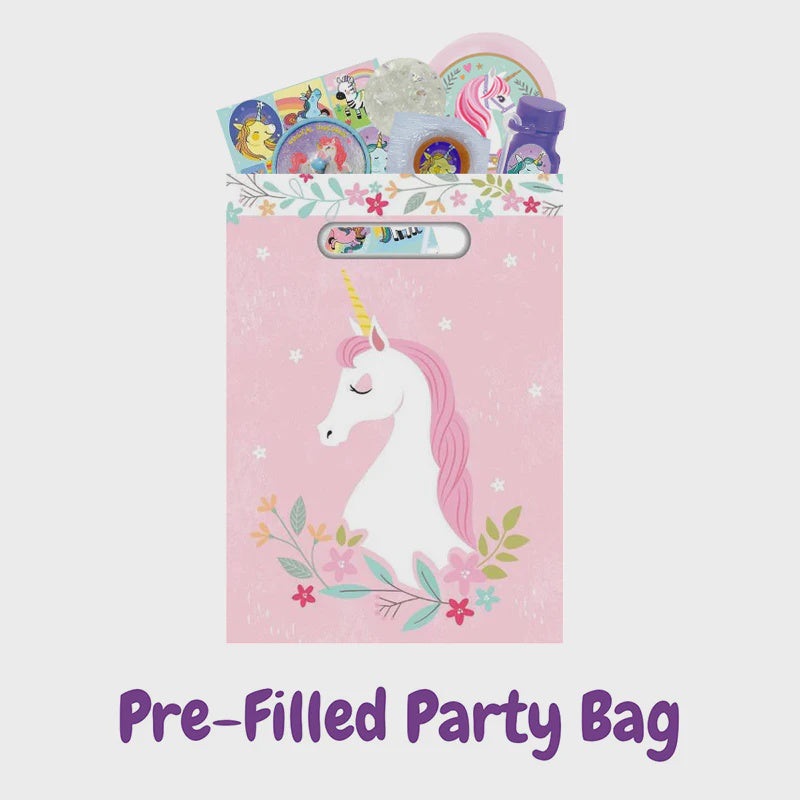 Filled Unicorn Party Bag