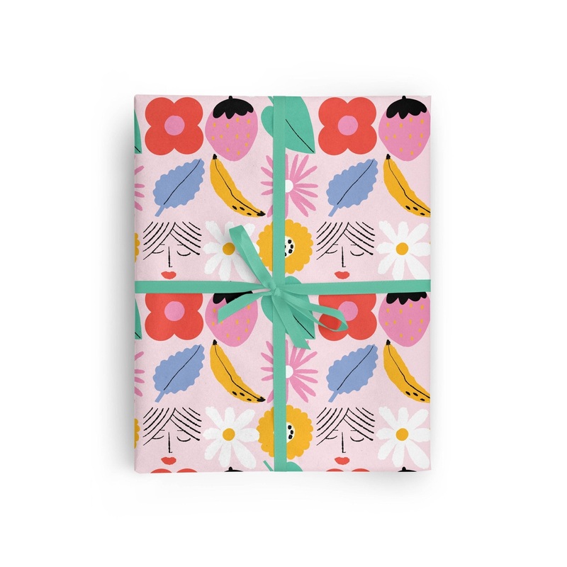 PERENNIALS Rolled Gift Wrap
