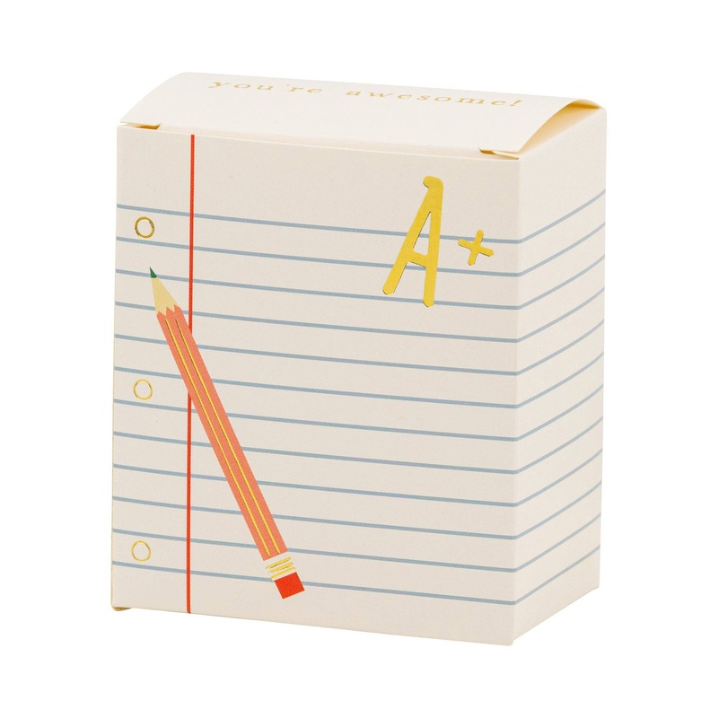 Ruled Paper Treat Boxes (8ct)