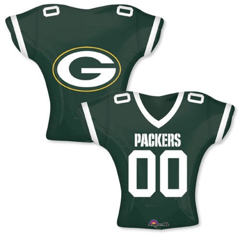 24" NFL Football Balloon Green Bay Packers Jersey