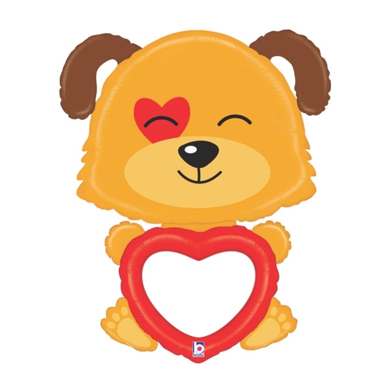 44" Shape Packaged ReMARKables Puppy Love Balloon
