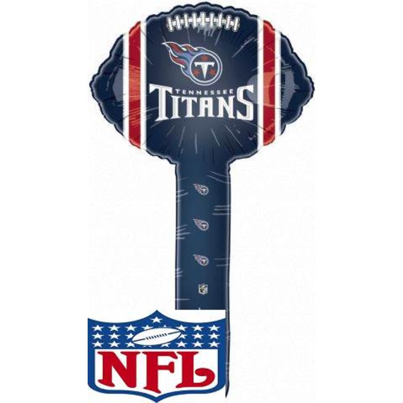 Air Filled NFL Football Hammer Balloon Tennessee Titans