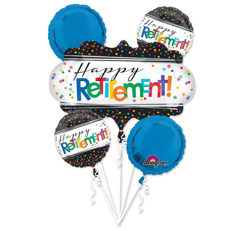 Officially Retired Balloon Packaged Bouquet