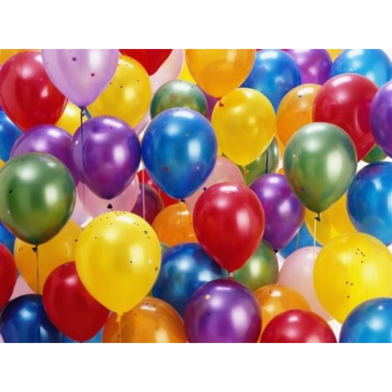 75 Assorted Qualatex Loose Balloons Helium Filled