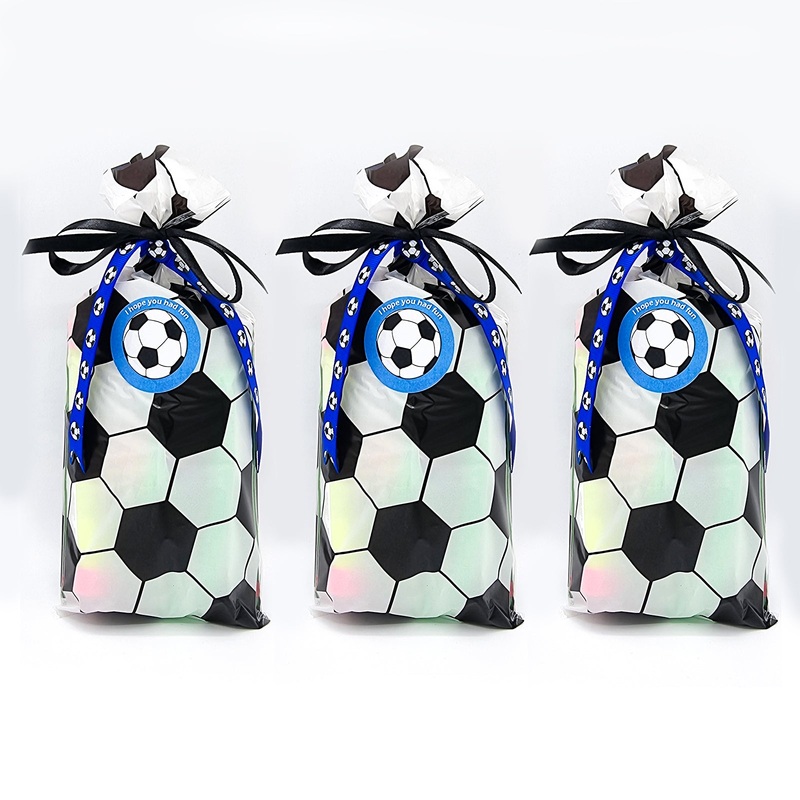 Children's Pre Filled Football Party Bags With Sweets And Toys