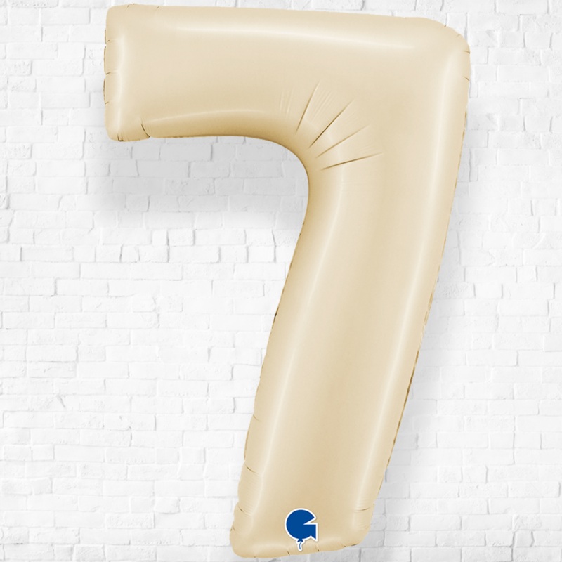 Number Seven Cream Helium Filled
