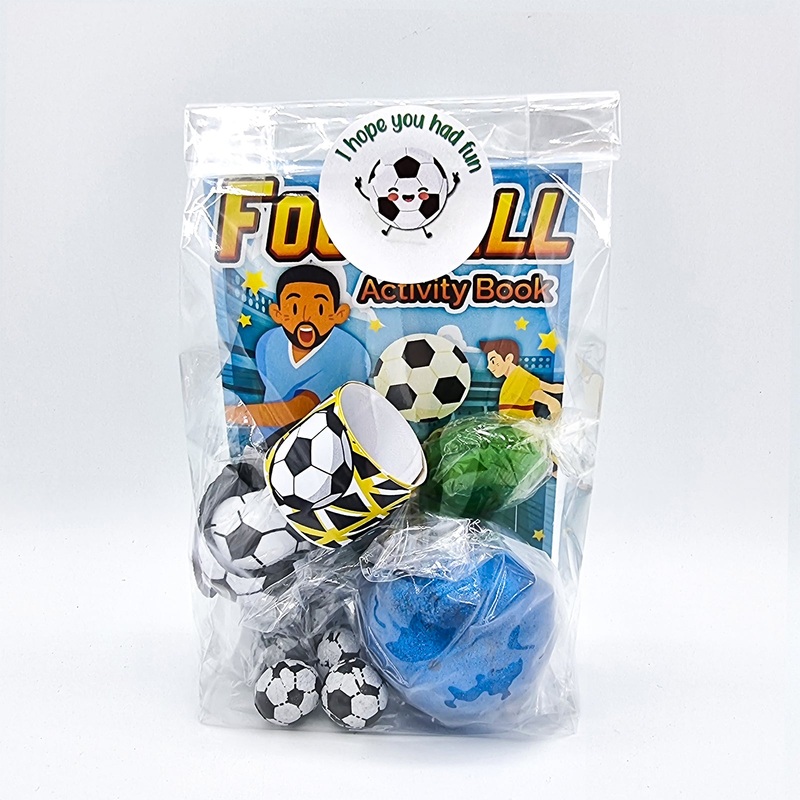 Pre Filled Birthday Football Party Bags