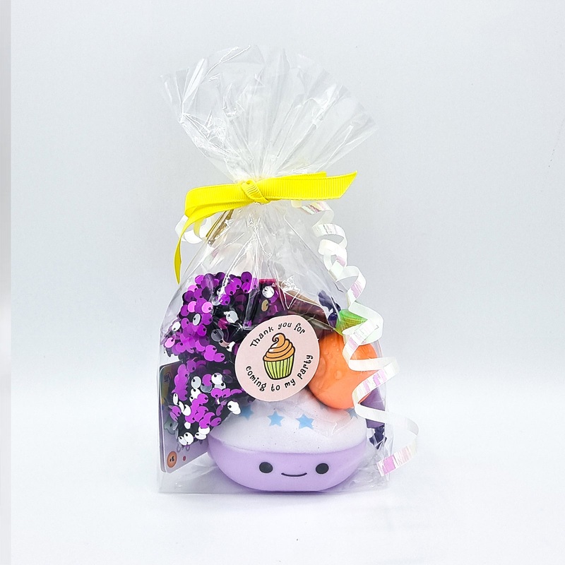 Pre Filled Cupcake Party Bags For Girls With Toys And Candy