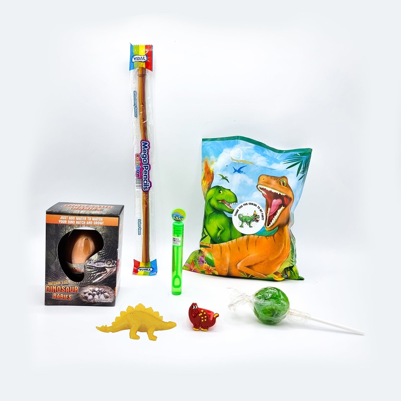 Pre Filled Dinosaur Birthday Party Loot Bags For Children
