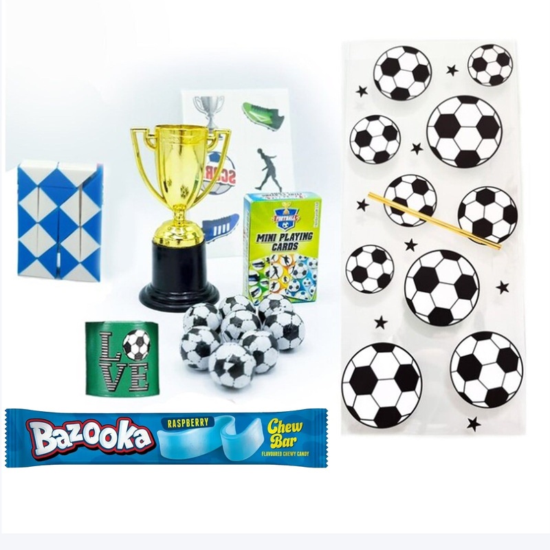 Pre Filled Football Birthday Party Goody Bags