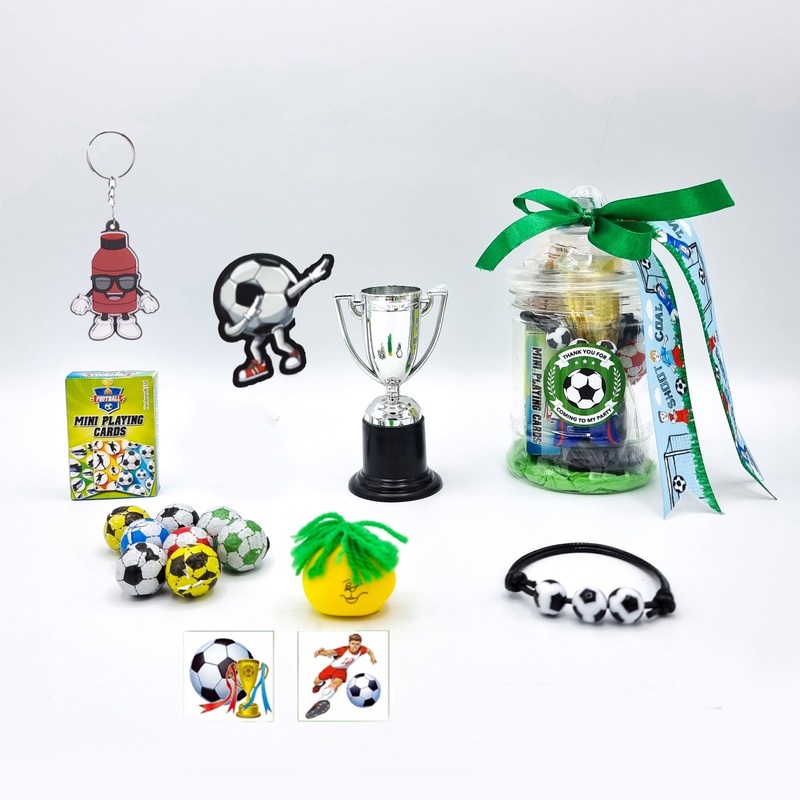 Pre Filled Football Party Favours For Boys And Girls