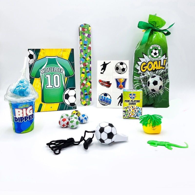Pre Filled Football Party Goody Bags For Boys And Girls
