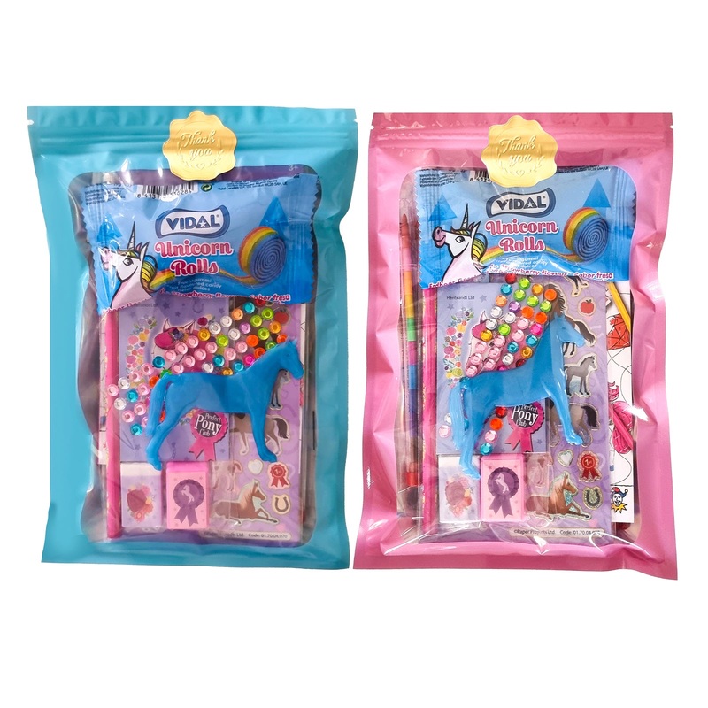 Pre Filled Girls Birthday Horse Pony Goody Bags For Girls