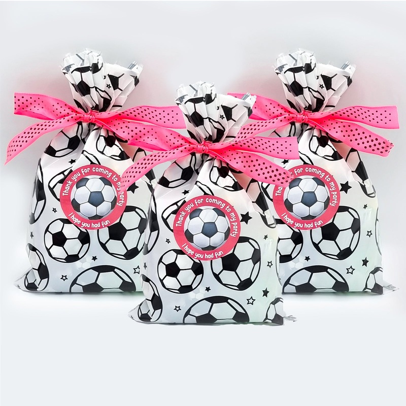 Pre Filled Girls Glamour Football Birthday Party Goody Bags