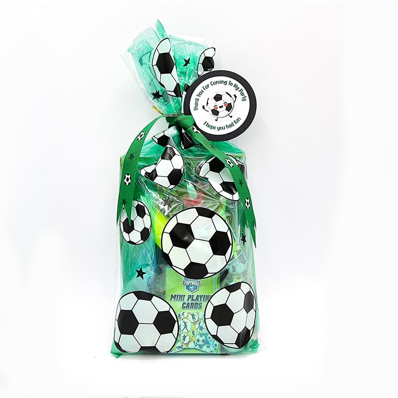 Pre Filled Vegan Football Birthday Party Bags For Children