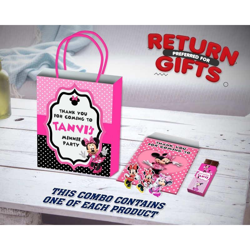 Minnie Mouse Theme Return Gift Combo
