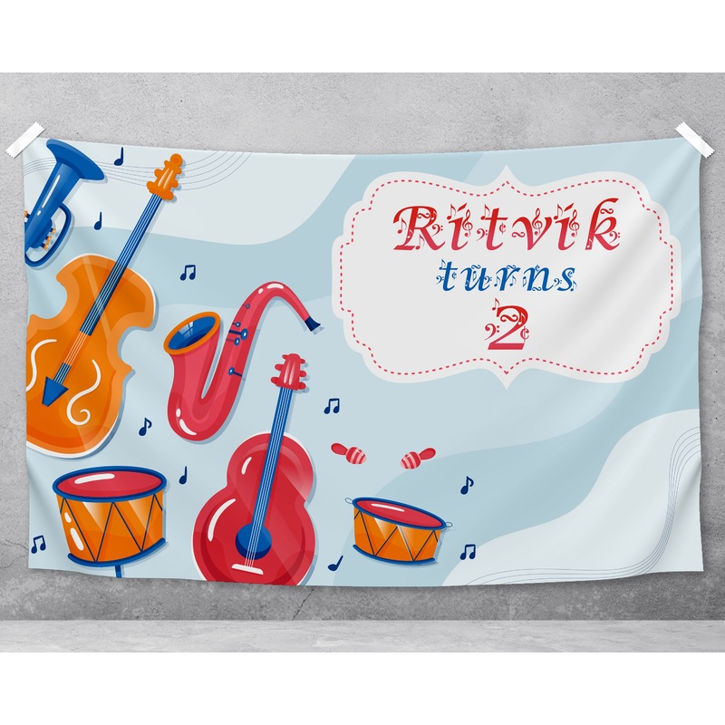 Music Theme Backdrop