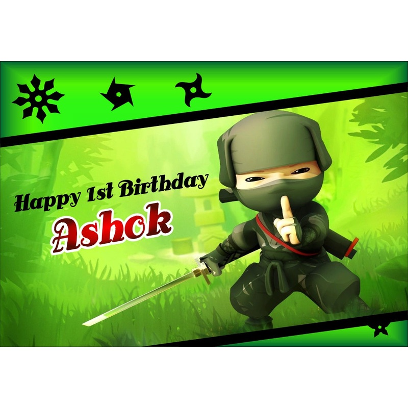 Ninja Theme Backdrop