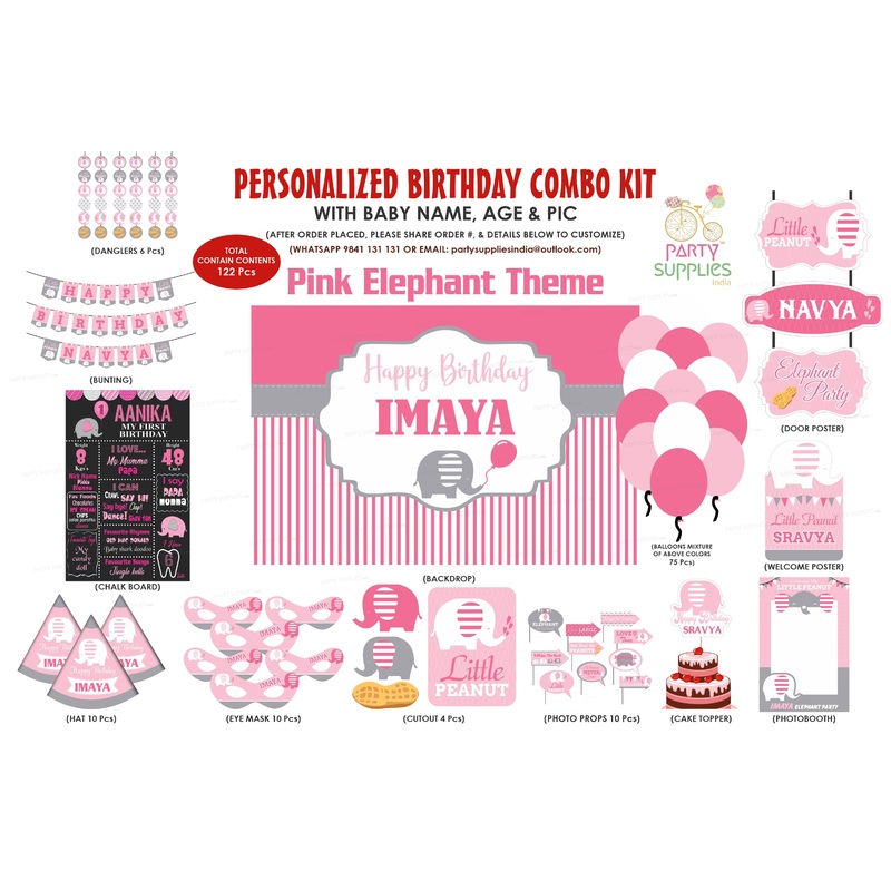 Pink Elephant Theme Classic Kit