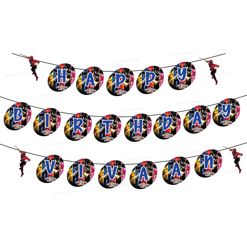 Power Rangers Theme Hanging