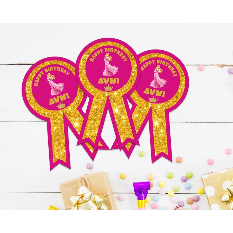 Princess Theme Badges