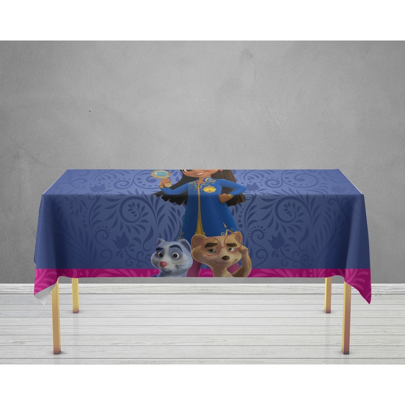 Mira Royal detective Theme Cake Tablecover