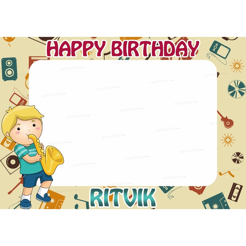 Music Theme Customized PhotoBooth