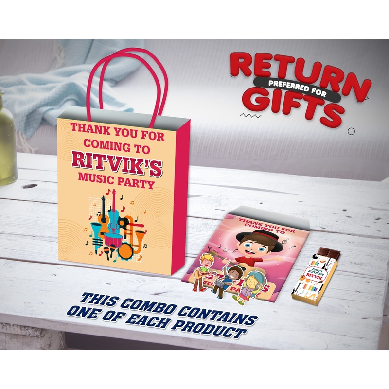 Music Theme Return Gift Combo