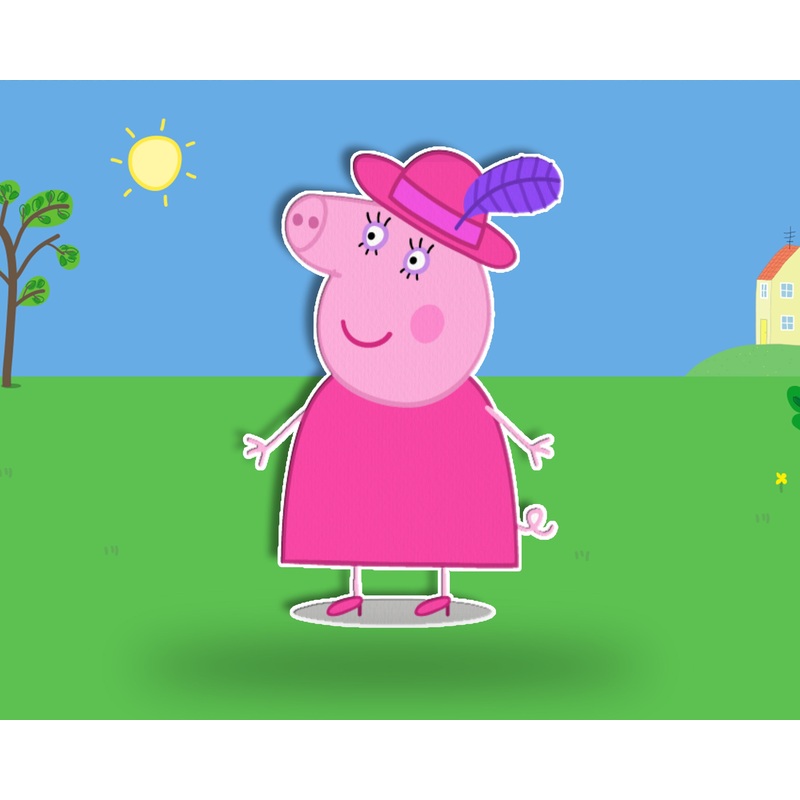 Peppa Pig Theme  Cutout PPP-01