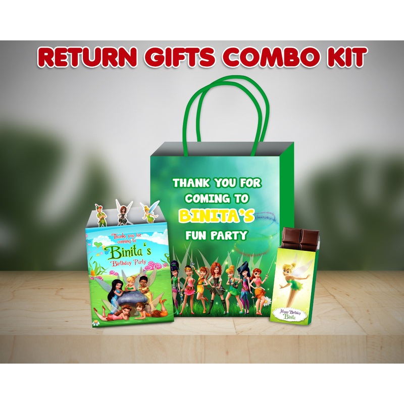 Tinkerbell Theme Return Gift Combo