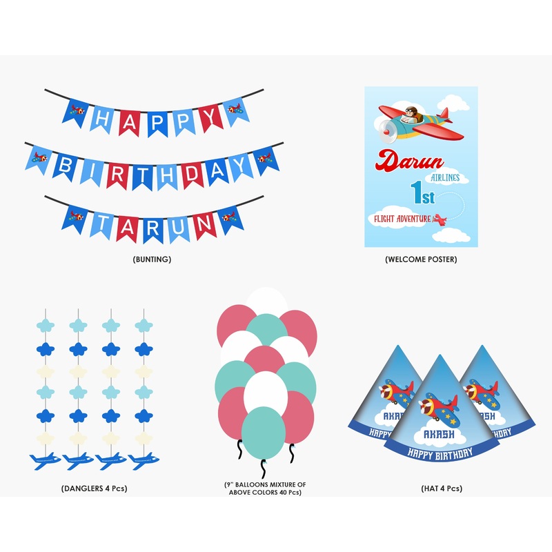 Aeroplane Theme Heritage Kit