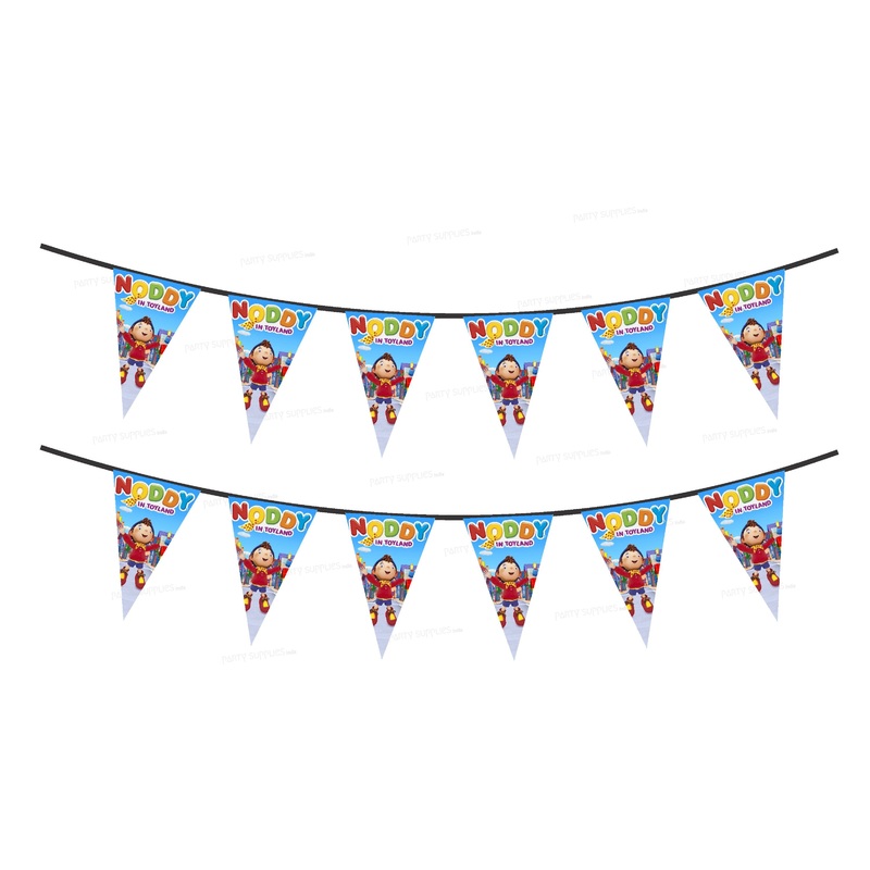Noddy Theme Flag Bunting