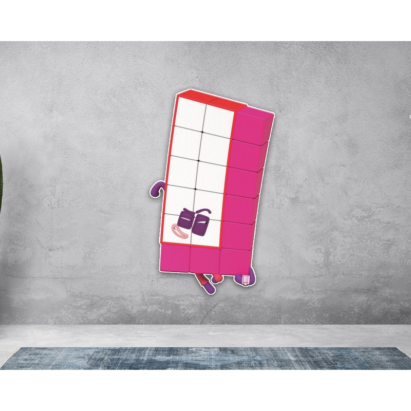 Number Blocks Theme Cutout NBL-12