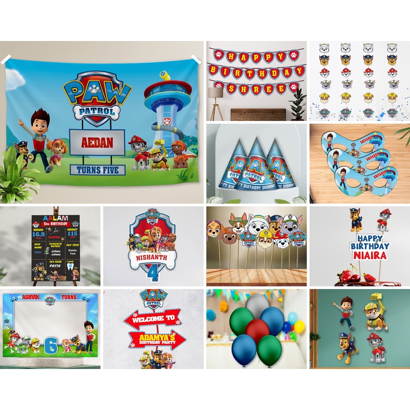 Paw Patrol theme Classic Combo Kit