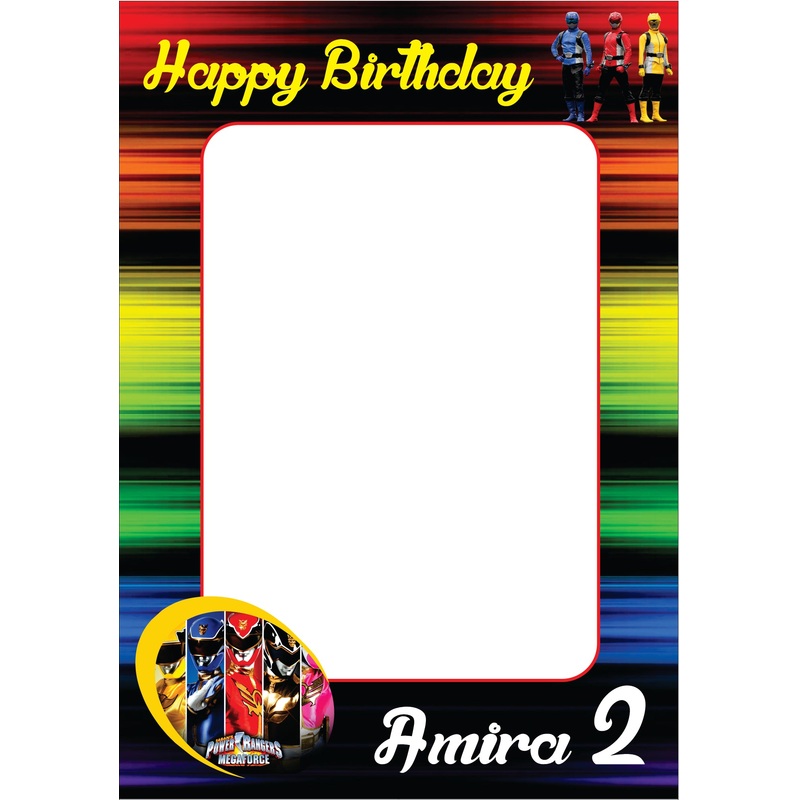 Power Rangers Theme Classic PhotoBooth
