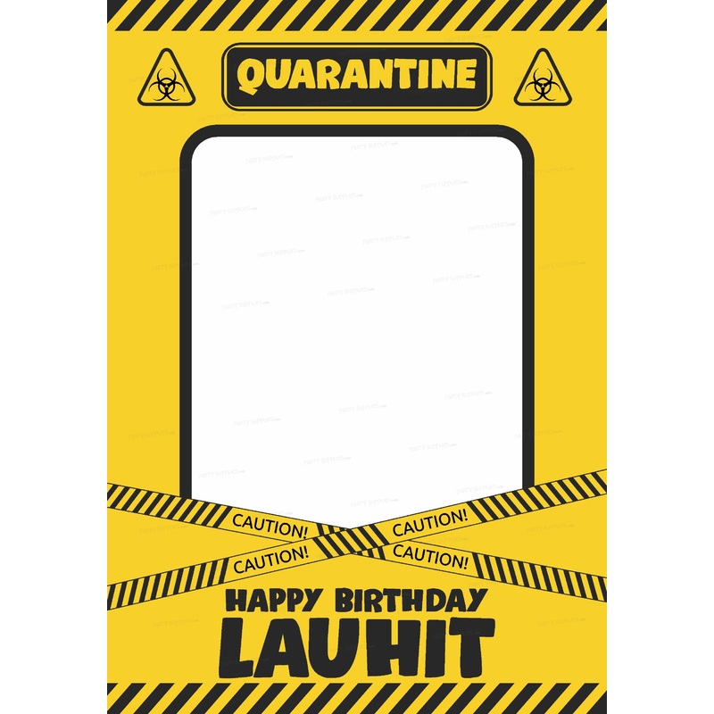 Quarantine Theme Customized PhotoBooth