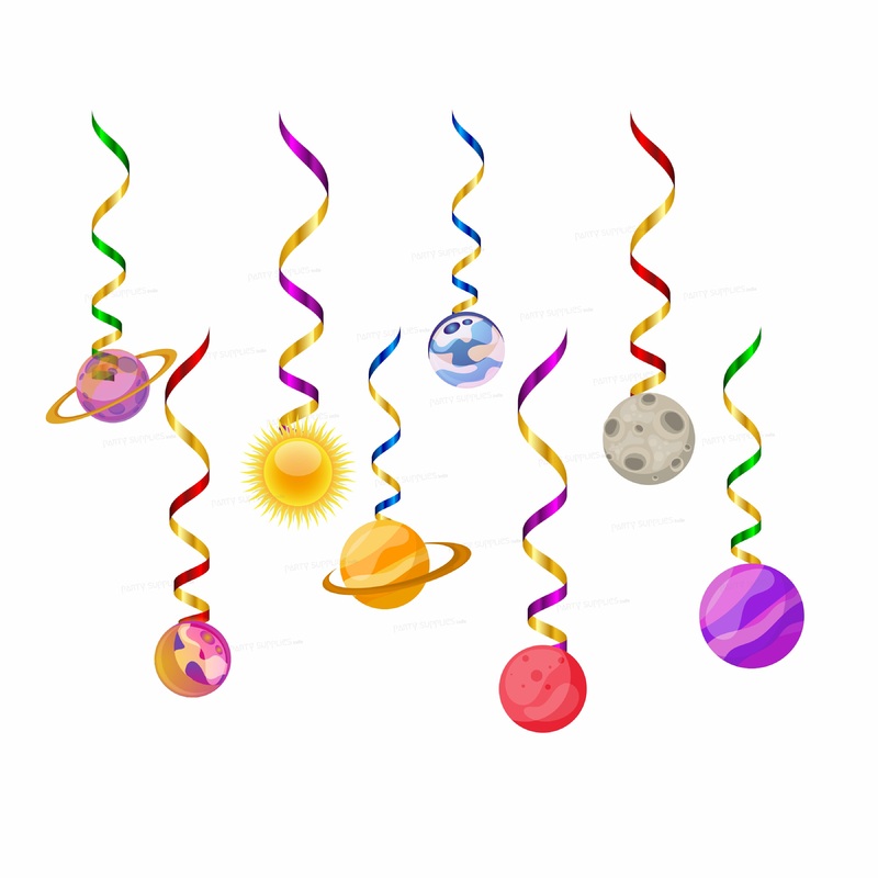 Space Theme Swirls