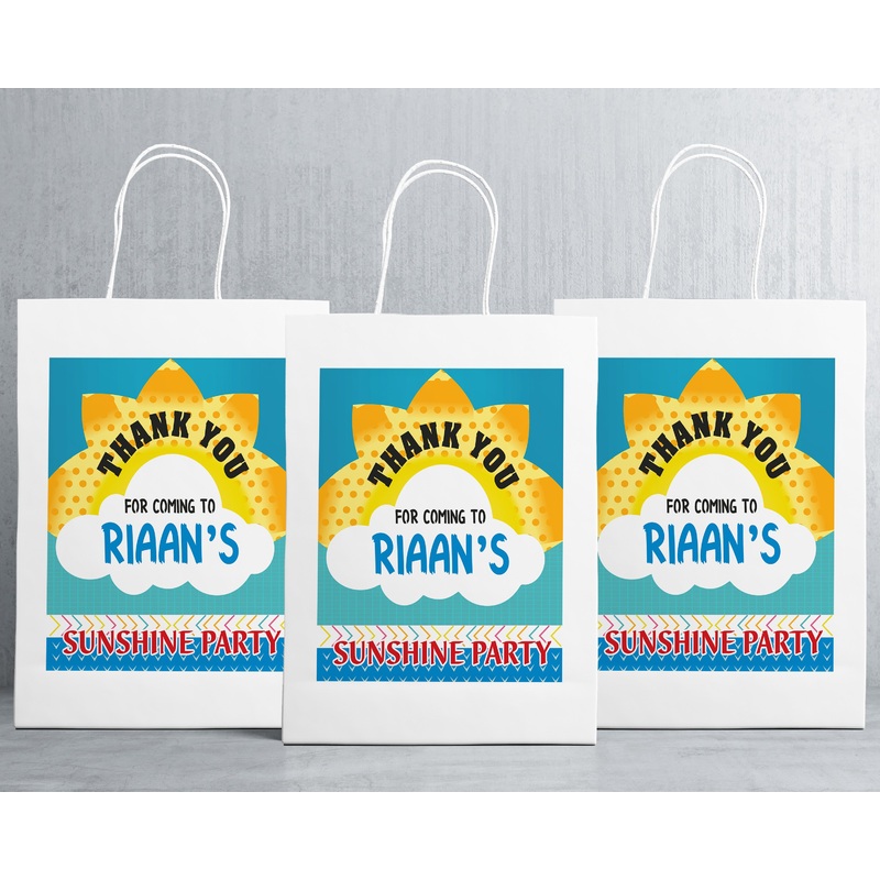Sunshine Boy Theme Oversized Return Gift Bag