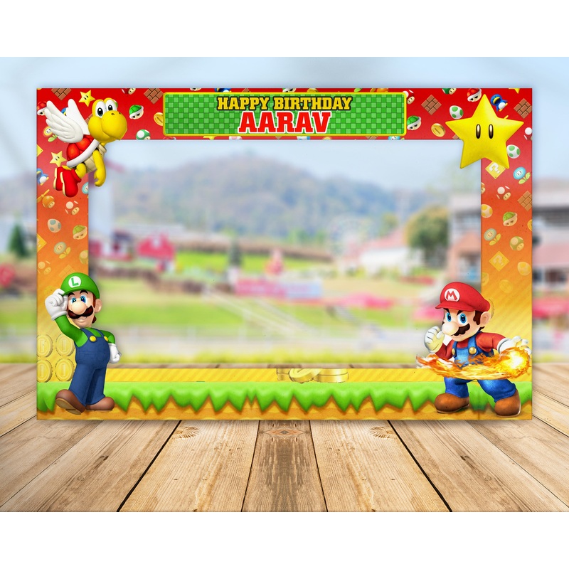 Super Mario Theme PhotoBooth