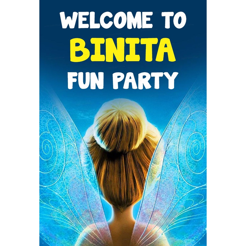 Tinker Bell Theme Welcome Board