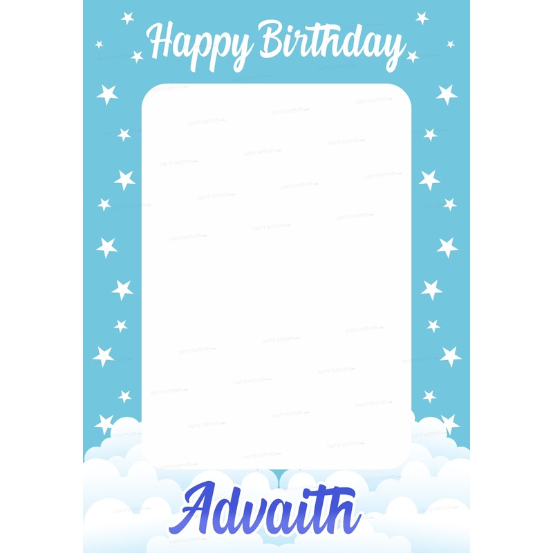 Twinkle Twinkle Little Star Boy Theme Customized PhotoBooth