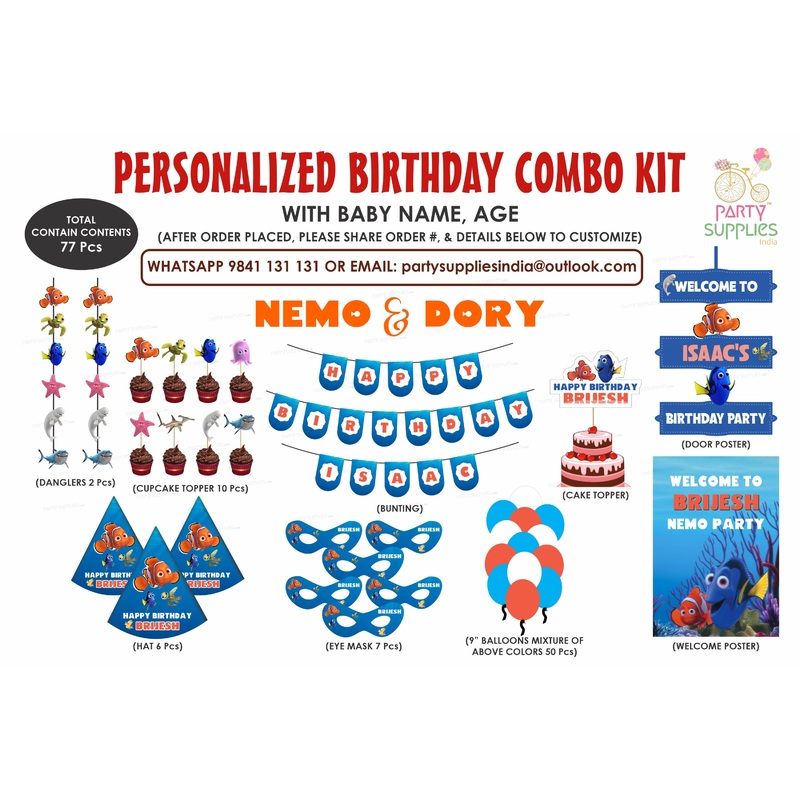 Nemo and Dory Theme Preferred Kit