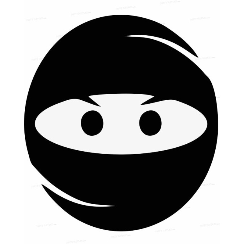 Ninja Theme Cutout NJA-04