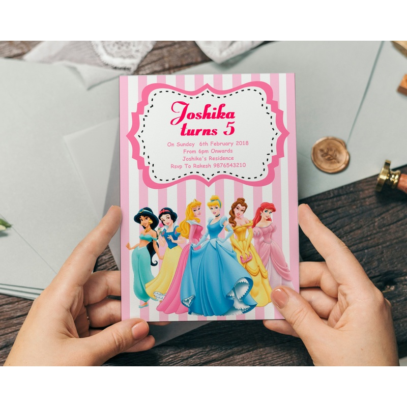 Princess Theme Invite
