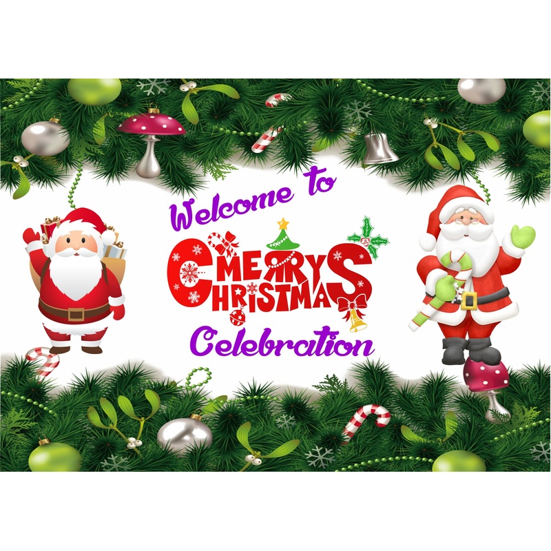 PSI Christmas Theme Welcome Board - 02