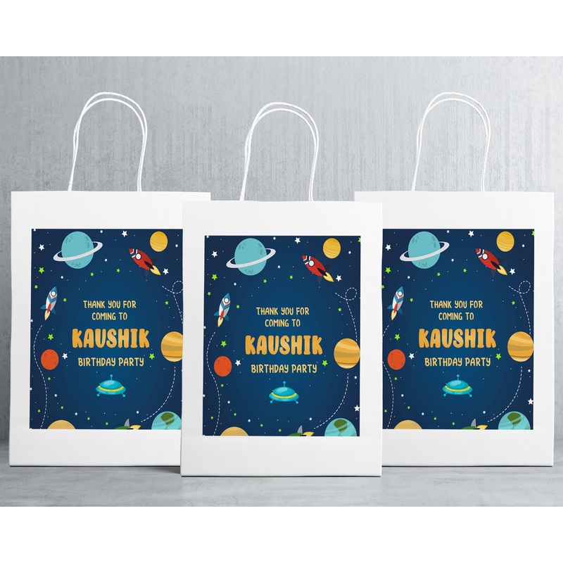 Space Theme Oversized Return Gift Bag