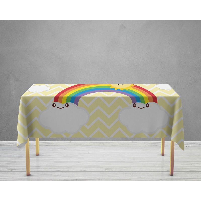Sunshine Boy Theme Cake Tablecover