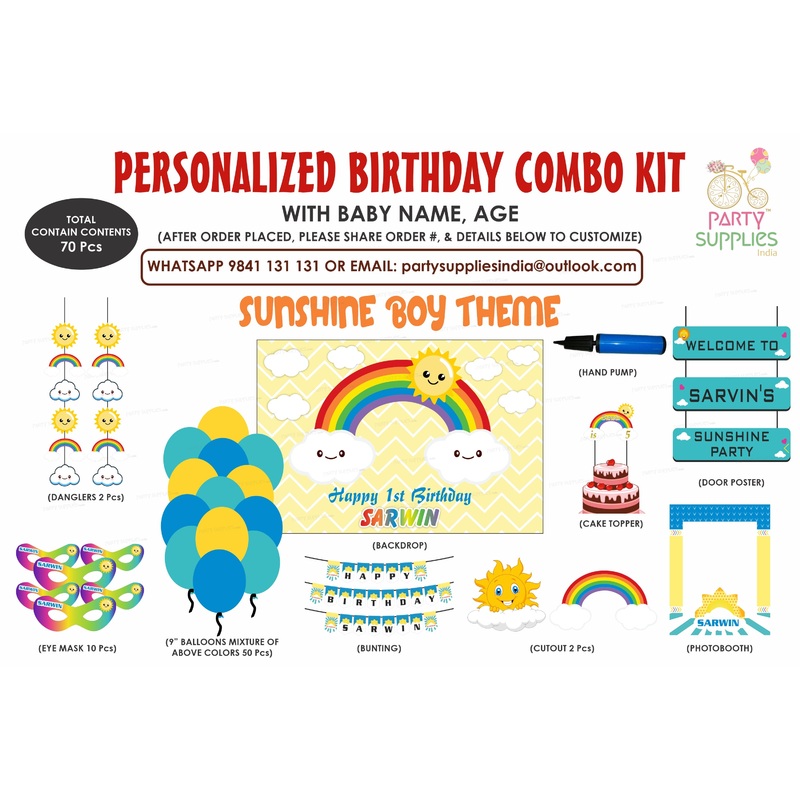 Sunshine Boy Theme Exclusive Kit